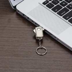 PEN DRIVE GIRATÓRIO 8 GB COM CORRENTE 